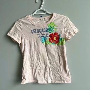 FREE 🆓 with Any Two Purchases - Women Floral T-shirt, size XS